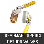 Deadman Spring Return Valves