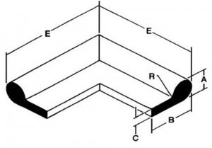 FLAT OUTSIDE BULB 90 CORNER DIAGRAM large