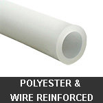 POLYESTER & WIRE REINFORCED SILICONE TUBING