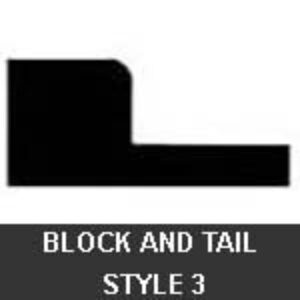 Block and Tail Style 3