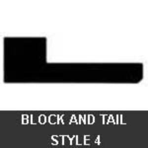 Block and Tail Style 4