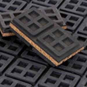 Cork and Rubber Vibration Pads