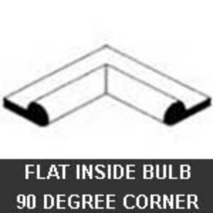 Flat Inside Bulb 90 Degree Corner