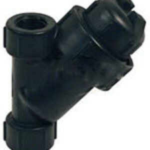 Polypropylene Y Line Strainers - 304 Stainless Replacement Screen - 1-1/2"
