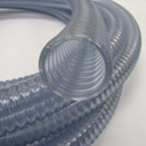 PVC Food Hose with Wire - 1.25