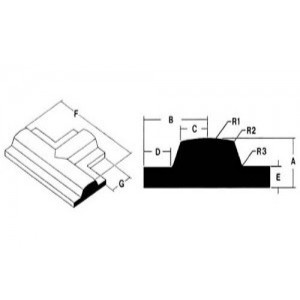Style 4 - Flat T-Section