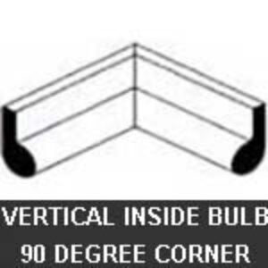 Vertical Inside Bulb 90 Degree Corner