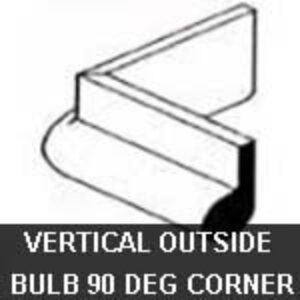 Vertical Outside Bulb 90 Degree Corner