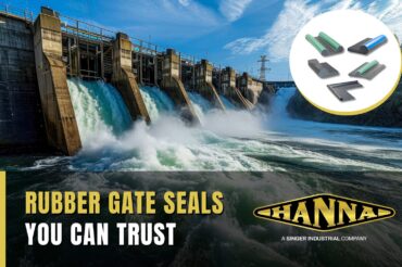 Rubber Gate Seals for Water, Irrigation, and Power Infrastructure