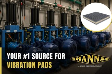 Keep Your Equipment Running Smoothly with Hanna Rubber’s Vibration Pads